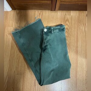 Green ZARA Jeans Size 6